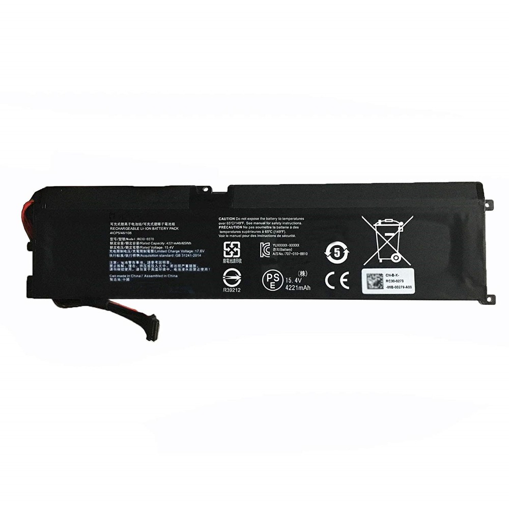 Batería para Razer Blade 15 Base 2018 RZ09 02705E75 R3U1
